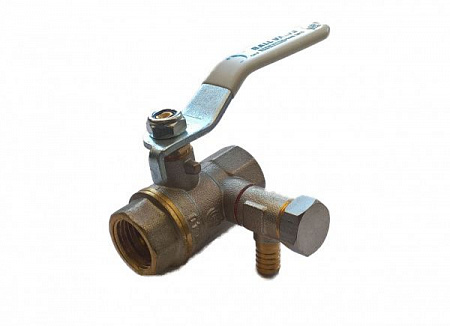 Кран шаровый трехходовой STC-FARO Dn 15