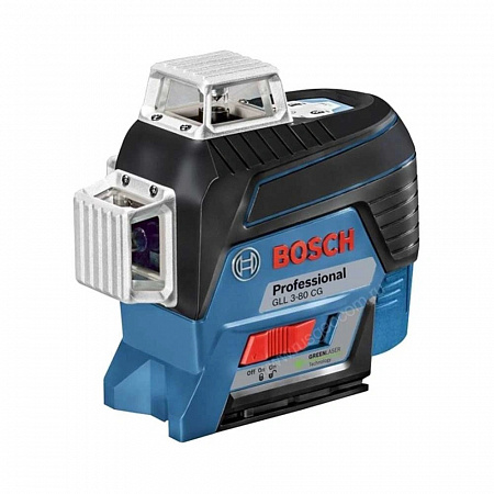 Лазерный уровень Bosch GLL 3-80 CG с калибровкой + BM 1 + GBA 12V + L-Boxx