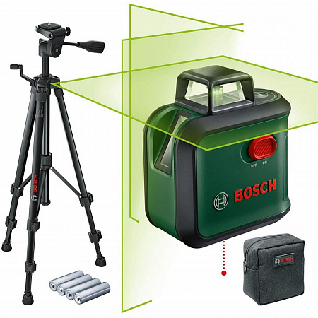 Лазерный нивелир Bosch UniversalLevel 360 с зеленым лучом + штатив (0.603.663.E03) Лазерный нивелир Bosch UniversalLevel 360 с зеленым лучом + штатив (0.603.663.E03)