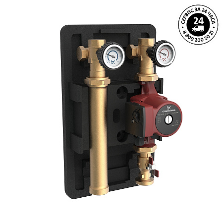 Насосная группа HEATMIX D25 UPS 25-60 180 Насосная группа HEATMIX D25 UPS 25-60 180