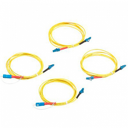 Комплект одномодовых тестовых эталонных шнуров Fluke Networks SRC-9-SCLCAPCKIT (2 SCUPC/LCAPC 2 LCAPC/LCAPC)