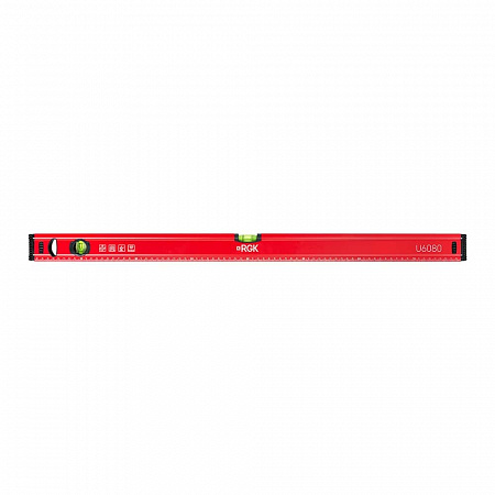 Пузырьковый строительный уровень с магнитом RGK U6080 08 м (80 см)