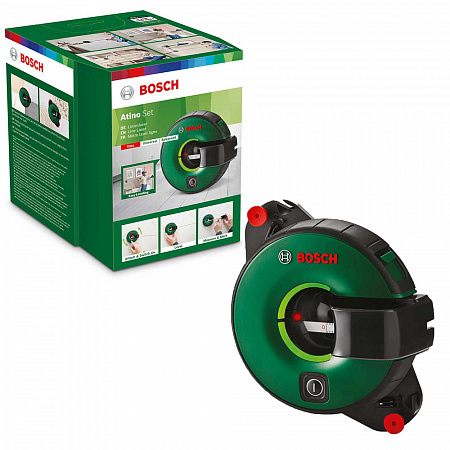 Лазерный уровень с рулеткой Bosch Atino Set Лазерный уровень с рулеткой Bosch Atino Set