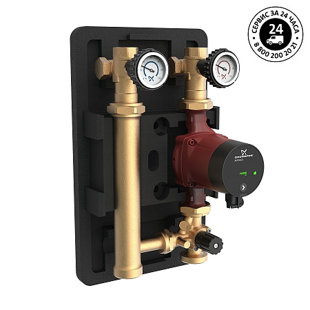 Насосная группа HEATMIX M25 ALPHA2 L 25-60 180 Насосная группа HEATMIX M25 ALPHA2 L 25-60 180