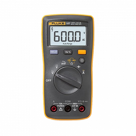 Комплект - мультиметр Fluke 107 с фонарем на головной убор Fluke L205 Комплект - мультиметр Fluke 107 с фонарем на головной убор Fluke L205