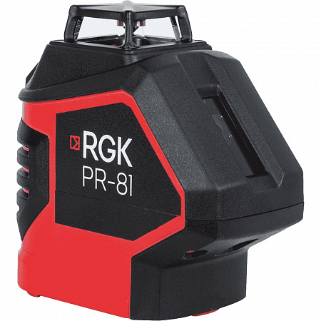 Лазерный уровень RGK PR-81 + штанга-упор RGK CG-2