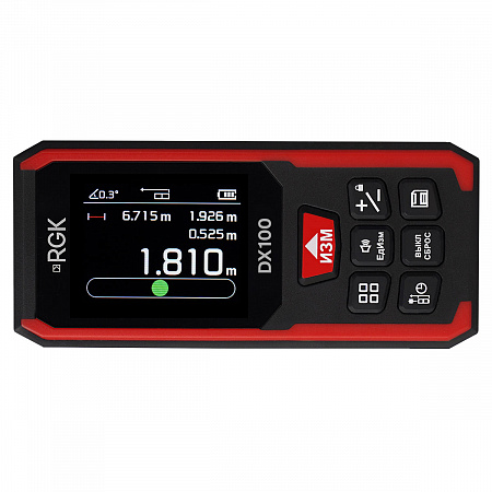 Лазерный дальномер RGK DX100 Лазерный дальномер RGK DX100