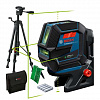 Лазерный уровень Bosch GCL 2-50 G с зеленым лучом + BT 150 (0.601.066.M01)